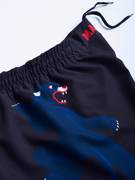 MANTO night out FIGHT SHORTS-black